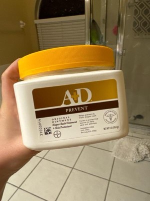 A+d Baby Diaper Rash Ointment, Baby Protectant With Vitamins A And D ...