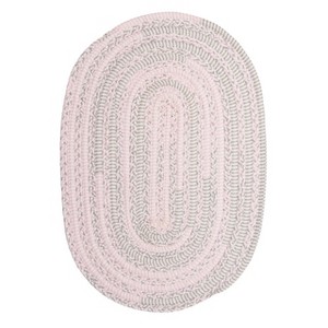 Colonial Mills Bella Nursery Braided Rug, 2' X 4' , Pink Grey - 1 of 1