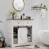 KTMBDW Buffet Cabinet with Drawers, Large Sideboard Buffet Storage Cabinet with Shelves and Sliding Doors for Kitchen, Dining Room - 2 of 4