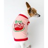 Parisian Pet 'One in a Melon' Dog Shirt – Fun Summer Pet T-Shirt for Dogs & Cats, Pink - 4 of 4