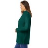 Woman Within Women's Plus Size Perfect Long-Sleeve Turtleneck Tee - 4 of 4