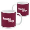 Brooklyn College Bulldogs Logo Ceramic Coffee Mug Novelty Gift Mugs for Coffee Tea and Hot Drinks 11oz White - 2 of 4