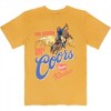 Adult Coors Rodeo Legend Premium Super Soft Heavyweight Front Pocket and Back-Print T-Shirt - 2 of 4