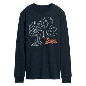Men's - Barbie - Web Head Long Sleeve Graphic T-Shirt - 1 of 4