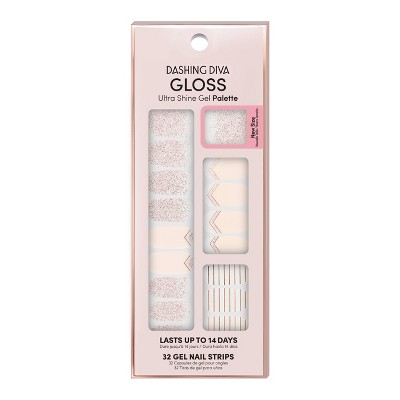 Dashing Diva Gloss Ultra Shine Gel Palette - In the Blush