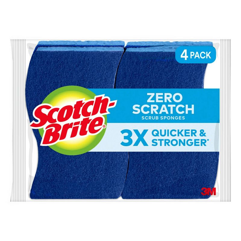Scotch-Brite Zero-Scratch Scrub Sponges, 4 of 23