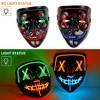 Garvee [2PACK] Led Mask skeleton Gloves Set-Scary Mask Purge Mask with Glow Gloves - 3 of 4