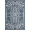 Unique Loom Outdoor Traditional Deco Border Woven Area Rug - 2 of 4
