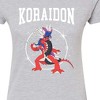 Women's - Pokémon - Koraidon Collegiate Fitted Graphic T-Shirt - 2 of 3