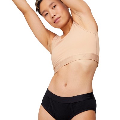 Anaono Women's Bianca Front Closure Mastectomy Sports Bra Sand - X