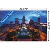 Trends International Cityscapes - Indianapolis, Indiana Unframed Wall Poster Prints - 3 of 4