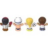 Fisher-Price Little People Classic Figure Set Includes Soccer Player Swimmer Gymnast and Track Athlete Figures with Authentic Detailing - 4 of 4