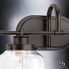 Urban Ambiance Luxury Luxe Industrial Bathroom Vanity Light,  11.25"H x 35.75"W,  Olde Bronze Finish, UHP2541 - 4 of 4