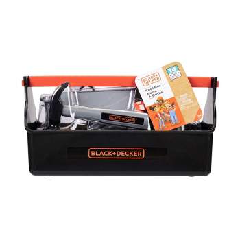Black and Decker Junior Ready-to-Build Work Bench with 53 Tool and  Accessories 