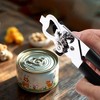 Unique Bargains Tin Opener Kitchen Handheld 3-in-1 Can Opener & Bottle Opener PP Iron Silver Tone Black 2.09"x7.36" 1Pc - 2 of 4
