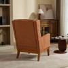 CAVINAS 26.18" Wide Modern Accent Chair, High Back Reading Chair, Upholstered Armchair Club Chair, Single Sofa Chair for Living Room, Bedroom - 4 of 4
