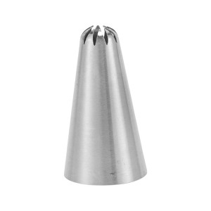 Unique Bargains Piping Tip 304 Stainless Steel Silver Tone 0.51"x0.98"x1.46" 1 Pcs - 1 of 3