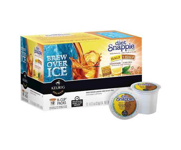 Buy Snapple Half Half Lemonade Iced Tea K Cup Pods 12ct Online at desertcartZimbabwe