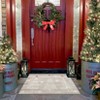 Christmas Floor Mats Kitchen Mat Indoor Christmas Printed Area Rugs for Living Room Bedroom Foldable Low Pile Non Slip Carpet - 2 of 4
