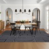 Modern Rug Runners for Hallways, Abstract Kitchen Runner Rugs Non Slip Bath Runner, Rainbow Washable Runners Rug - 3 of 4