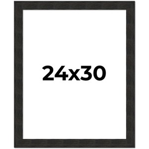 PosterPalooza | Contemporary Black Picture Frame - UV Acrylic, Foam Board Backing, Hanging Hardware - 1 of 4
