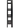 Wood Terry Shelving; Folding Bookcase ; Black - 4 of 4