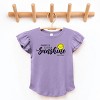The Juniper Shop SmileyWorld Daddy's Little Sunshine Flutter Sleeve Tee - 3 of 4