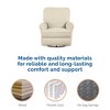 Baby Relax Tiana Nursery Swivel Glider Recliner Chair - 4 of 4