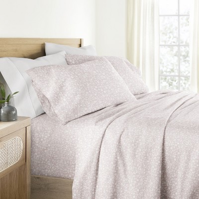 Rustic Jacobean 100% Cotton Sateen Sheet Set – Washed Finish, Soft & Luxe, Oeko-Tex Certified - Becky Cameron