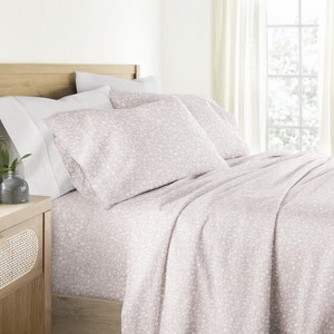 Rustic Jacobean 100% Cotton Sateen Sheet Set – Washed Finish, Soft & Luxe, Oeko-Tex Certified - Becky Cameron - 1 of 4