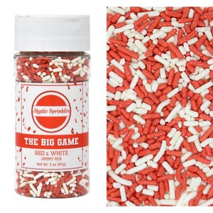 Mystic Sprinkles The Big Game: Red & White Jimmy Mix 3oz Bottle - 1 of 4