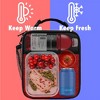 OPUX Insulated Lunch Box, Soft School Cooler Bag Kids Boys Girls, Leakproof Reusable Compact Small Pail Tote Men Women Adult Work - 2 of 4