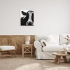 Stupell Industries Cow Face Portrait Framed Giclee Art, White, 24" x 30" - 3 of 4
