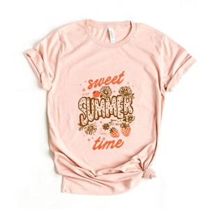 Simply Sage Market Sweet Summer Time Strawberry Short Sleeve Tee - 1 of 4