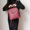 MKF Collection Laura women's Vegan Leather Backpack Bag by Mia K - 3 of 4