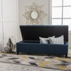 CENGHU Storage Ottoman, Bedroom End Bench, Fabric Ottoman with Storage, Entryway Footstool, Ottoman Bench for Living Room & Bedroom - 2 of 4