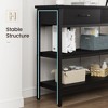 Console Table with Drawer, 3-Tier Entryway Table with Storage Shelves - 4 of 4