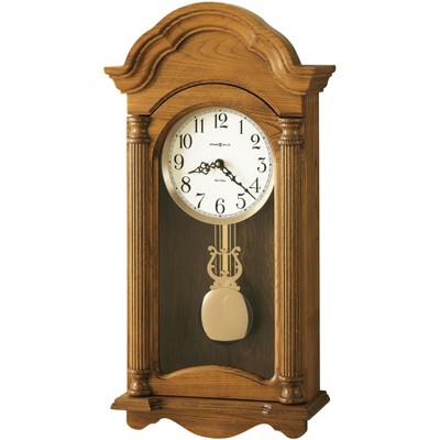 Howard Miller 625282 Howard Miller Amanda Wall Clock 625282 Golden Oak