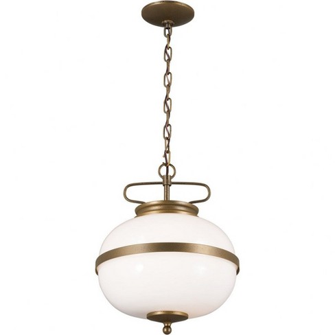 Kichler Lighting Opal 2 Light Pendant In Champagne Bronze Target