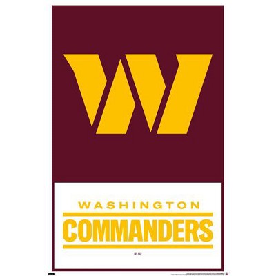 Trends International Nfl Washington Commanders - Logo 22 Magnetic ...