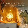 Next Glow Mushroom Lamp - Retro Funky Aesthetic LED White Table Lamp, Dimmable E26 Socket Bulb - 2 of 4