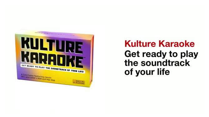 Kulture Karaoke Game, 2 of 9, play video