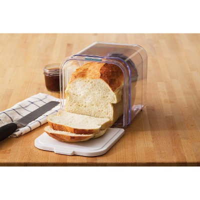 Clear Expandable Bread Storage Container with Air Vent