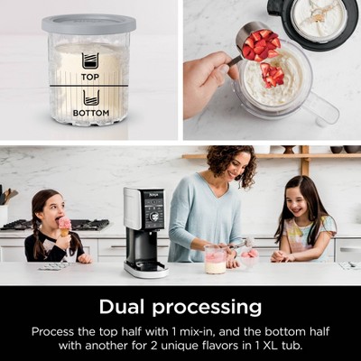 Ninja 0.5qt Silver Stainless Steel Automatic Ice Cream Maker