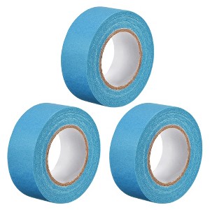 Unique Bargains Strong Adhesion No Sticky Residue DIY Crafts Masking Tapes 1" x 21 Yards 3 Pcs - 1 of 4