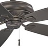 60" Minka Aire Rustic Farmhouse Indoor Outdoor Ceiling Fan Smoked Iron Wet Rated for Patio Exterior House Porch Gazebo Garage Barn - 3 of 4