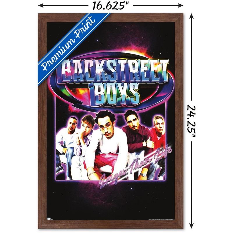 Trends International Backstreet Boys - Larger Than Life Framed Wall Poster Prints, 3 of 7