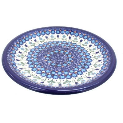 Blue Rose Polish Pottery Savannah Dinner Plate