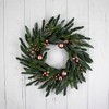 Northlight Ball Ornaments Artificial Christmas Wreath - 28" -Rose Gold - Unlit - 2 of 4