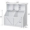 Jojoka Kids Bookshelf and Toy Storage, Kids Toy Storage Organizer - 2 of 4